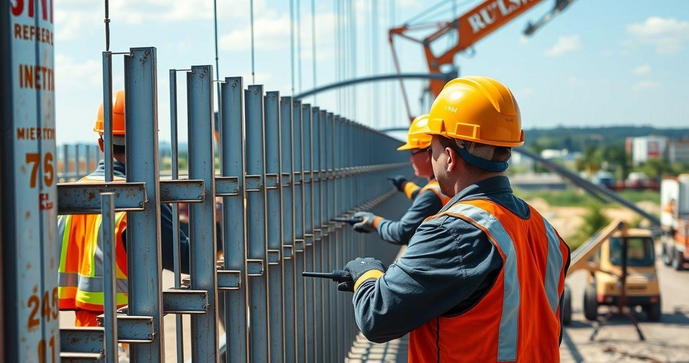 Cravação de perfil metálico: técnicas e benefícios para sua construção Cravação de perfil metálico: técnicas e benefícios para sua construção