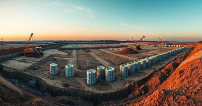 Cravação de estacas pré moldadas: técnicas e benefícios para sua obra Cravação de estacas pré moldadas: técnicas e benefícios para sua obra