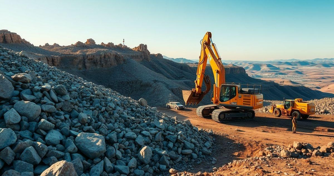 Escavação em Rocha: Técnicas e Desafios para Projetos de Construção Eficientes Escavação em Rocha: Técnicas e Desafios para Projetos de Construção Eficientes