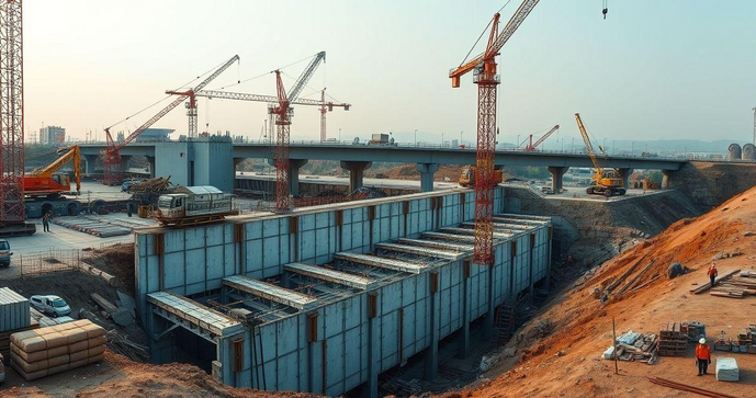 Fundação de Pontes e Viadutos: Importância e Métodos Fundação de Pontes e Viadutos: Importância e Métodos