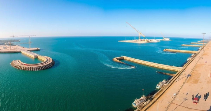 Obras marítimas essenciais para infraestrutura costeira Obras marítimas essenciais para infraestrutura costeira