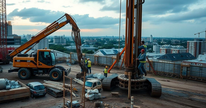 Como a Perfuração de Estacas Transforma Projetos de Construção Como a Perfuração de Estacas Transforma Projetos de Construção