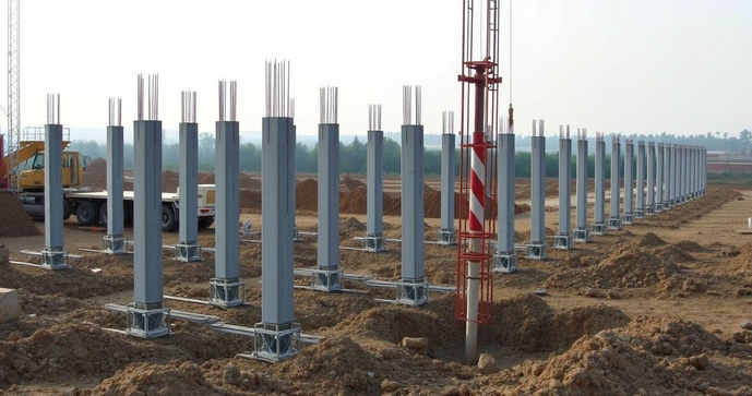 Cravação de estacas pré moldadas é a solução ideal para fundações seguras e eficientes Cravação de estacas pré moldadas é a solução ideal para fundações seguras e eficientes